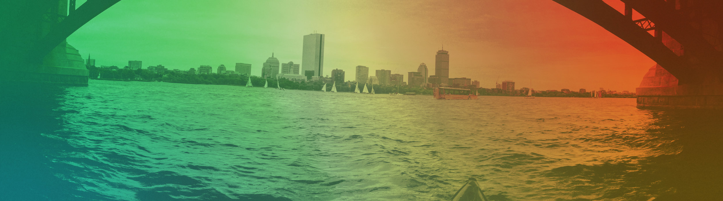 Boston city view